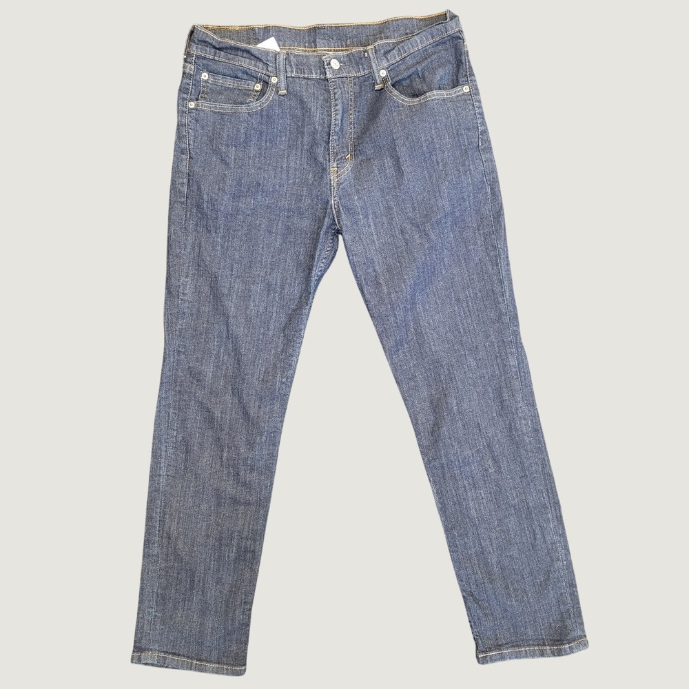 Levi's Men 511 Slim Fit‎ Jeans 34x30 Dark Blue Denim F56